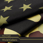 Load image into Gallery viewer, G128 2 Pack: American USA Camouflage Flag  3x5 Ft  LiteWeave Pro Series Printed 300D Polyester  Green Stars Camo Stripes, Vibrant Colors, Brass Grommets, Thicker and More Durable Than 100D 75D Poly