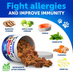 Load image into Gallery viewer, Dog Allergy Relief Chews Itchy Skin Relief Omega-3 Fish Oil