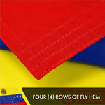 Load image into Gallery viewer, G128 10 Pack: Venezuela 7 Stars Venezuelan Flag  4x6 Ft  Double ToughWeave Series Double Sided Embroidered 210D Polyester  Country Flag, Embroidered Design, Brass Grommets, Heavy Duty, 2ply