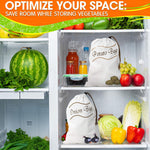 Load image into Gallery viewer, 2Pcs Potato and Onion Storage Bags Vegetable Storage Bags Onion Storage Bag Potato Storage Bag Onion and Potato Storage Bags Reusable Produce Bags Washable Storage for Onions and Potatoes