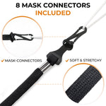 Load image into Gallery viewer, Eyeglass Holder Straps 4 Pcs Premium Eyeglasses Nylon Cords 28 inch Chain