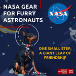 Load image into Gallery viewer, Nylon Dog Leash for Small Dogs and Medium Dogs 4 Ft x 3/5 inch Wide NASA Design
