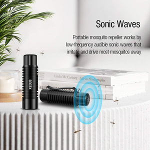 Ultrasonic Pest Repeller Portable Pest Control Indoor Outdoor Non Toxic Electronic Waves Repellent Anti Mosquitos Device Safe for People and Pets