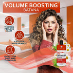 Load image into Gallery viewer, Batana Oil Shampoo Volumizing Salon Formula for Thinning and Fine Hair Women Men Sulfate and Paraben Free Thickening Volume Boost for a Thicker Fuller Feeling With Moroccan Argan Oil