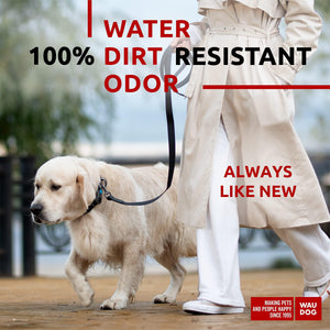 Waterproof Dog Leash 4 Ft 6 Ft Anti Slip Dog Leash for Large Dogs Small and Medium Dogs Heavy Duty Dog Leash with Water and Dirt Resistant Long Or Short Dog Leashes for Boy & Girl Dogs