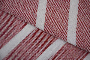Turkish Hand Towels 100% Cotton 18 x 40 inches Decorative Kitchen and Bathroom Hand Towels Set of 2