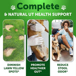 Load image into Gallery viewer, Grass Burn Spot Chews for Dogs 120 Count Lawn Urine Neutralizer