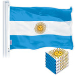 Load image into Gallery viewer, Argentina Argentinian Flag 3x5 Ft 5Pack 150D Printed Polyester By G128
