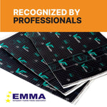 Load image into Gallery viewer, Sound Deadening Material Vibrofiltr 3.0 mm (118 mil)  28.2 sqft Noise Insulation &amp; Dampening