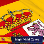 Load image into Gallery viewer, Spain Spanish Flag 3x5 Ft 10Pack Printed Polyester By G128