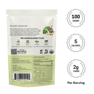 Shirataki Rice   Low Carb Keto Rice USDA Organic Konjac Shirataki   6 Pack (12 Servings)   Ideal for Keto Paleo and Low Carb Diets   Ready to Eat