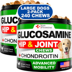 Load image into Gallery viewer, Glucosamine for Dogs 240 Count 2-Pack Hip &amp; Joint Chondroitin