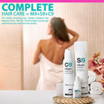 Load image into Gallery viewer, M9 Innovative Hair Repair Treatment  Sulfate and Paraben Free  Pre Shampoo Hair Protein Serum for Damaged Dry Hair and Split Ends  Enriched with Avocado Oil (1.01 fl oz x 2)