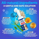 Load image into Gallery viewer, Paw Cleaner for Dogs Silicone Brush and 5fl Oz No Rinse Foaming Cleanser
