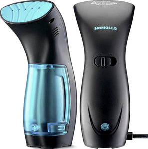 Travel Steamer for Clothes Handheld Garment Steamer Mini Portable Fabric Steamer Iron Wrinkles Steam Remover 25s Fast Heat up 120ml Water Tank Anti Leak Ironing Pump System 950W – 360°