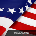 Load image into Gallery viewer, G128 3 Pack: Betsy Ross Flag  2x3 Ft  ToughWeave Series Embroidered 300D Polyester  Historical Flag, Embroidered Design, Indoor/Outdoor, Brass Grommets