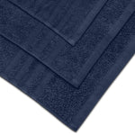 Load image into Gallery viewer, 12 Pcs Bath Towel Set for Bathroom Wealuxe Collection 100% Cotton Soft Navy Blue
