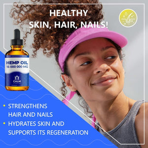 Оrganic Hеmp Oil 15 000 000 mg Natural Drops Rich in Vitamins B C E & Omega 3 6