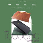 Load image into Gallery viewer, 2025 2026 HARDCOVER Leather Planner Weekly &amp; Monthly   6.5 * 8.5 Inches   Academic Planner Business Personal or Student   Pen Holder Thick Paper July 2025   June 2026 (Dark Green)
