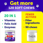 Load image into Gallery viewer, Dog Multivitamin Chews with Glucosamine 20-in-1