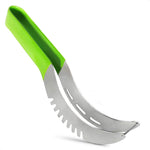 Load image into Gallery viewer, Watermelon Slicer Cutter Tool – Durable Stainless Steel Blade Watermelon Cutter with Ergonomic Handle  Slice or Cube Cantaloupe &amp; Honeydew Quick Mess Free Prep for Summer Snacks Parties &amp; BBQs
