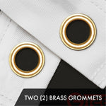 Load image into Gallery viewer, G128 2 Pack: Pirate Jolly Roger Swords Flag  3x5 Ft  ToughWeave Series Embroidered 300D Polyester  Novelty Flag, Embroidered Design, Indoor/Outdoor, Brass Grommets