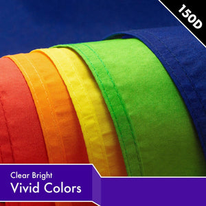 Solid Violet Color Flag 3x5 Ft 2Pack Printed 150D Polyester