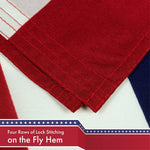 Load image into Gallery viewer, G128 Combo Pack: American USA Flag 3x5 Ft &amp; Oregon Double Sided Flag 3x5 Ft, Both Printed 150D Polyester, Indoor/Outdoor, Brass Grommets