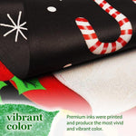 Load image into Gallery viewer, G128 Garden Flag Joyful Santa  12x18 Inch  Printed Blockout Polyester  Christmas Decoration