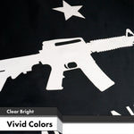 Load image into Gallery viewer, Come and Take It Rifle Black Flag 3x5 Ft 2Pack Printed 150D Polyester