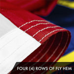 Load image into Gallery viewer, North Carolina State Flag 3x5 Ft 10Pack Embroidered Polyester By G128

