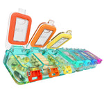 Load image into Gallery viewer, Weekly Medicine Pill Organizer Waterproof 7 Day Large Pill Box Daily Pill Case Cute Vitamin Organizer Portable Pill Container Travel Pills Holder XL Supplement Medication Dispenser One a Day
