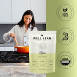 Load image into Gallery viewer, Shirataki Rice   Low Carb Keto Rice USDA Organic Konjac Shirataki   6 Pack (12 Servings)   Ideal for Keto Paleo and Low Carb Diets   Ready to Eat
