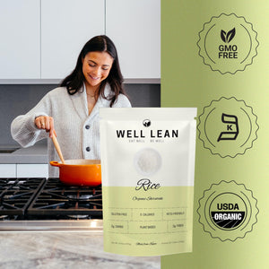Shirataki Rice   Low Carb Keto Rice USDA Organic Konjac Shirataki   6 Pack (12 Servings)   Ideal for Keto Paleo and Low Carb Diets   Ready to Eat