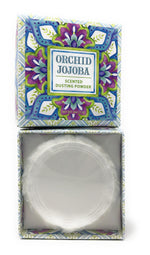 Load image into Gallery viewer, Scented Dusting Powder 4 Ounce Orchid Jojoba