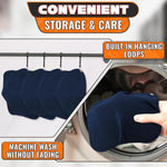 Load image into Gallery viewer, 4 Pcs Microwave Bowl Cozy Holders – Deep Navy Blue Microwave Bowl Holders for Hot Food Protect Hands from Hot Dishes – Soft &amp; Heat Resistant Fabric for Safe Heating &amp; Convenient Use in the Kitchen
