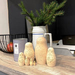Load image into Gallery viewer, Blank Russian Nesting Dolls to Paint Set 7 pcs Wooden Crafts to Paint Your Own
