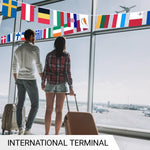 Load image into Gallery viewer, G128 European Union EU Bunting Banner  Flag 8.2 x 5.5 Inch, Full String 27 Feet  Printed 150D Polyester, Decorations For Bar, School, Festival Events Celebration