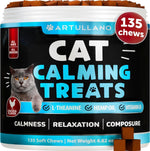 Load image into Gallery viewer, Hemp Calming Treats for Cats &amp; Kittens Anxiety Relief Melatonin