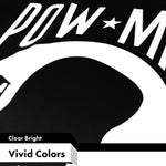 Load image into Gallery viewer, POW MIA Black Flag 3x5 Ft 5Pack 150D Printed Polyester By G128