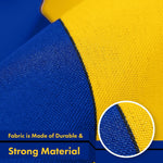 Load image into Gallery viewer, G128 Barbados Barbadian Flag  3x5 Ft  LiteWeave Pro Series Printed 150D Polyester  Country Flag, Indoor/Outdoor, Vibrant Colors, Brass Grommets, Thicker and More Durable Than 100D 75D Polyester
