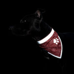 Load image into Gallery viewer, Dog Christmas Bandana 2 Pack – Reflective Holiday Ugly Sweater Dinosaur Print &amp; Classic Xmas Design – Adjustable Pet Collar Bandanas for Large Medium &amp; Small Breeds Dog or Cat Accessory Gift