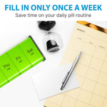 Load image into Gallery viewer, Extra Large Pill Organizer  XXL Pill Box 7 Day   Weekly Pill Organizer with AM PM Large Compartments Big Pill Case for Supplements Jumbo Pill Holder for Vitamins Huge Medicine Organizer 2 Times a Day