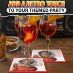 Load image into Gallery viewer, 20 Pcs Funny Cocktail Napkins for Adults   3 Ply Retro Style Decorative Bar Napkins with Cheerful Text Highly Absorbent &amp; Pleasant to Touch Suited for Parties &amp; Birthday Celebrations
