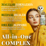 Load image into Gallery viewer, Macular Support Eye Health Vitamins &amp; Vision Supplements Lutein 400mg Zeaxanthin 10mg Eyebright Herb Lycopene Supplement &amp; Bilberry Supplement for Eyes Eye Vitamins for Seniors &amp; Adults