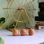 Load image into Gallery viewer, 6 Pieces Wooden Balls for Crafts 35 mm Diameter Mini Round Wooden Balls for DIY
