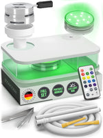 Load image into Gallery viewer, Portable Hookah Set With Everything And Case Premium WHITE Small Hookah Set For Travel Flat Hookah Box Hookah Set With Charcoal Holder &amp; Coal CoverTravel Hookah Set With Everything