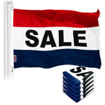 Load image into Gallery viewer, Sale Sign Flag 3x5 Ft 5Pack Printed 150D Polyester By G128