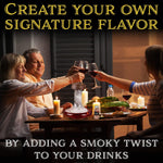 Load image into Gallery viewer, 2in1 Decanter Set Whisky and Wine Wooden Smoker 60 fl oz Glass Decanter Scotch Bourbon Red Wine Handmade Decanter Set Gift for Men
