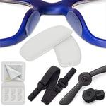 Load image into Gallery viewer, Glasses Nose Grips Anti Slip 1mm Eyeglass Nose Pads 6 Clear Pairs Silicone Nose Pad Glasses Comfort Keep Glasses from Sliding Nose